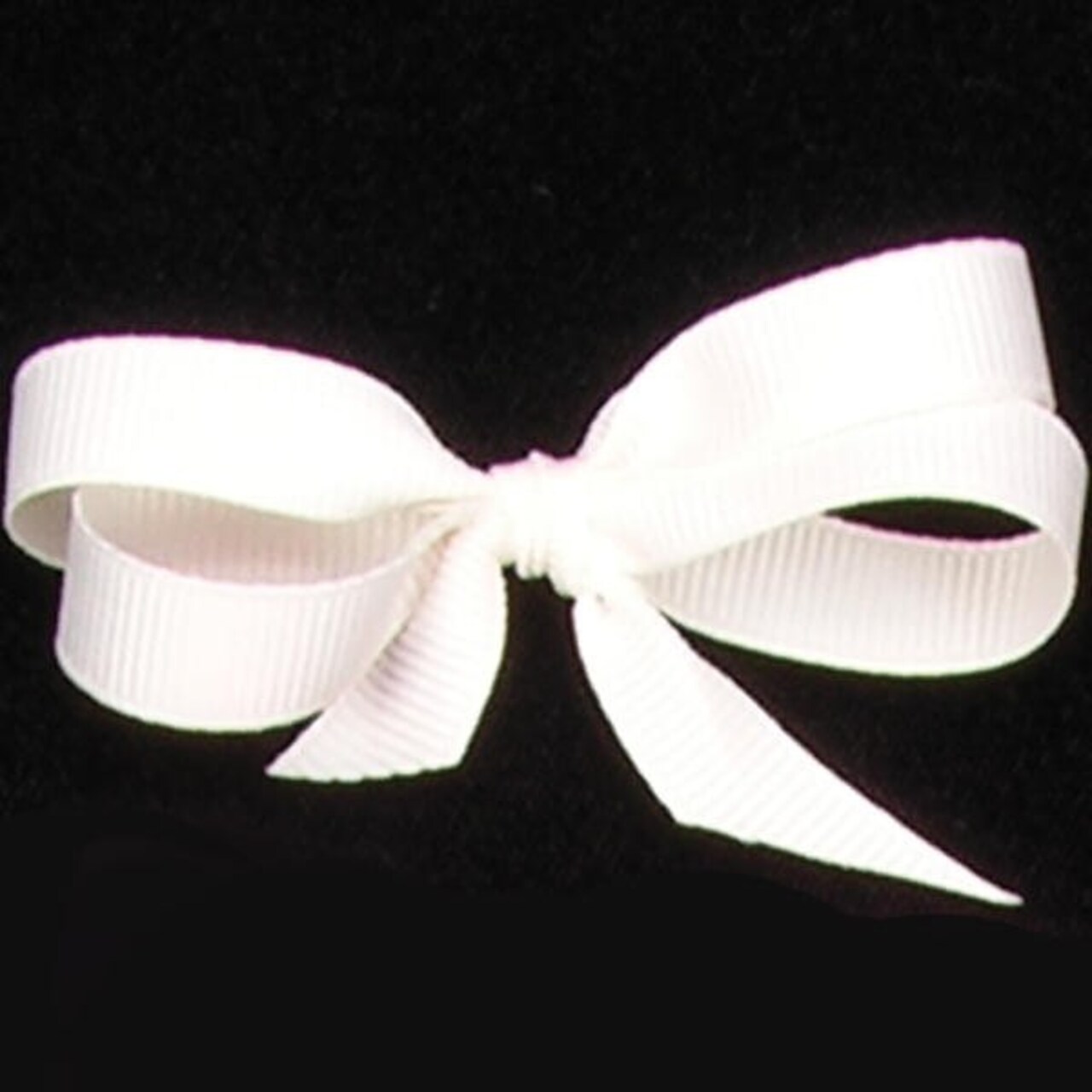 The Ribbon People Ivory Woven Edge Grosgrain Craft Ribbon 1" x 88 Yards